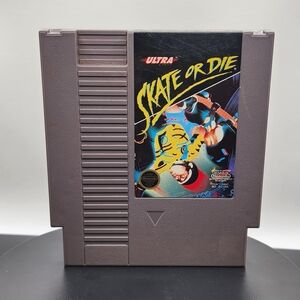 Skate Or Die (Nintendo NES, 1987) Cart Only. Tested And In Working Condition